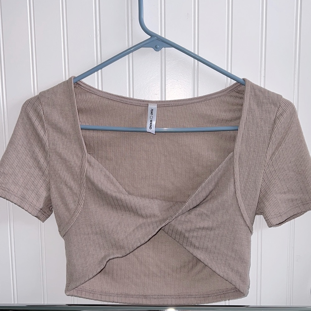 Lavender Twist Crop Medium